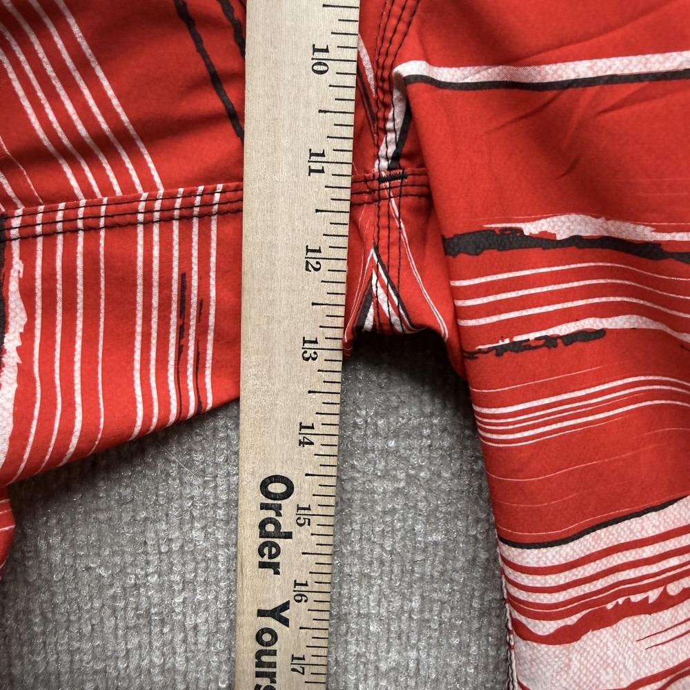 Billabong Platinum X Board Shorts Mens 32 Red Tropical Hula Marlin M1281ISL - Picture 11 of 11
